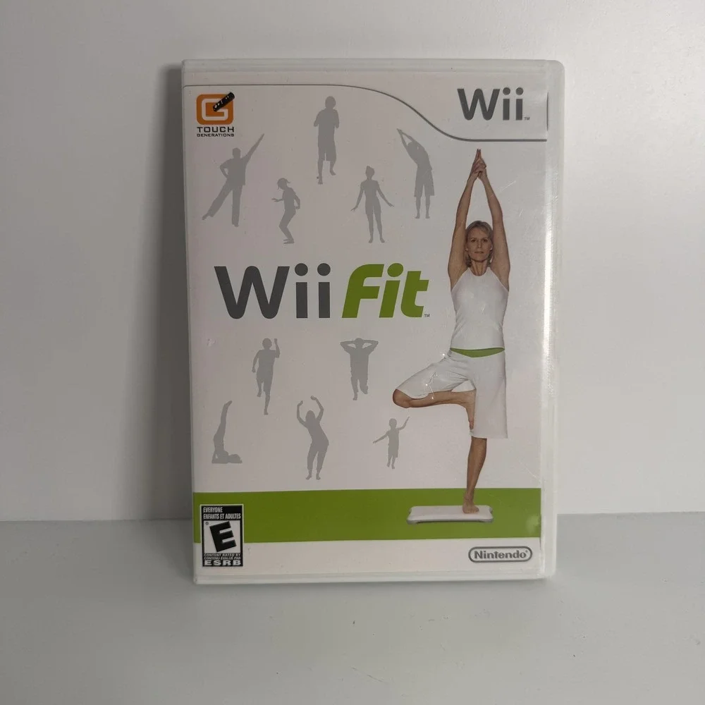 Wii Fit Nintendo Wii Game CIB E Everyone Fitness Health Nintendo 2008 NTSC